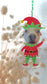 Holiday Pet Elf Acrylic Ornament - Turn Your Pet into Santa's Cutest Little Helper!